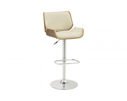 Coaster - Upholstered Adjustable Bar Stool