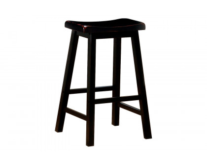 Coaster - Wooden Bar Stools (Set Of 2)