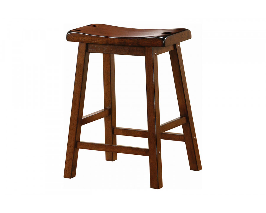 Coaster - Wooden Counter Height Stools (Set Of 2)