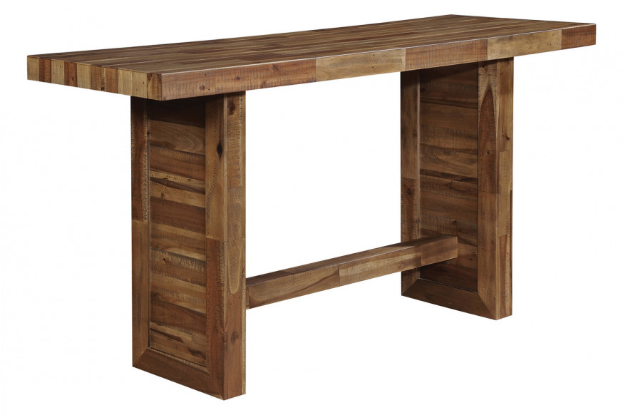 Coaster™ Rectangular Bar Table - Varied Natural