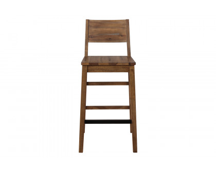 Coaster - Open Back Bar Stools (Set Of 2) in Varied Natural