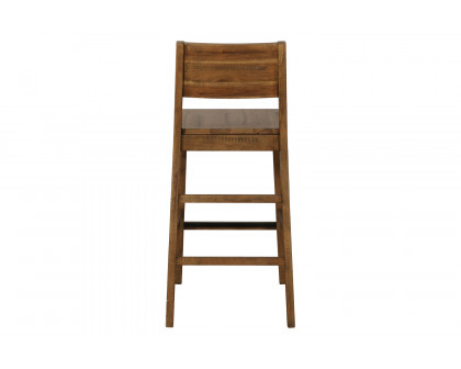 Coaster - Open Back Bar Stools (Set Of 2) in Varied Natural