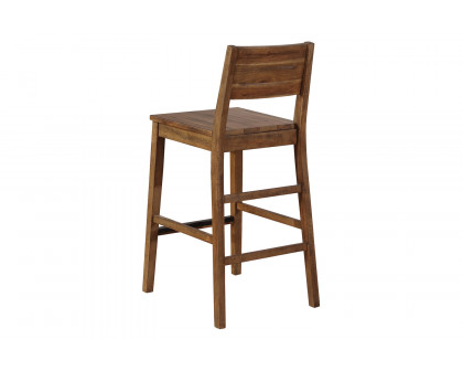 Coaster - Open Back Bar Stools (Set Of 2) in Varied Natural