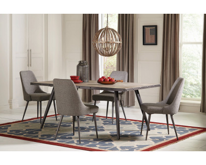 Coaster - Levitt Upholstered Dining Chairs (Set Of 2) in Gray