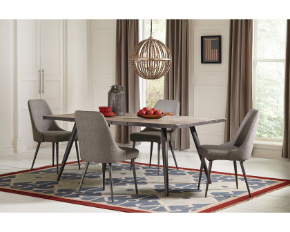 Coaster - Levitt Upholstered Dining Chairs (Set Of 2) in Gray