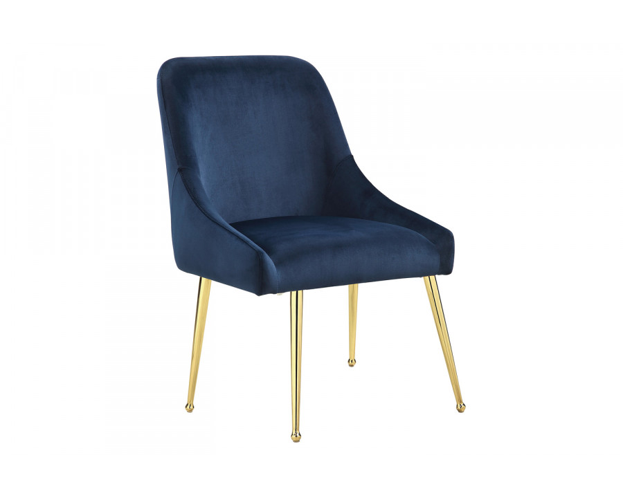 Coaster - Side Chairs (Set Of 2) in Dark Ink Blue