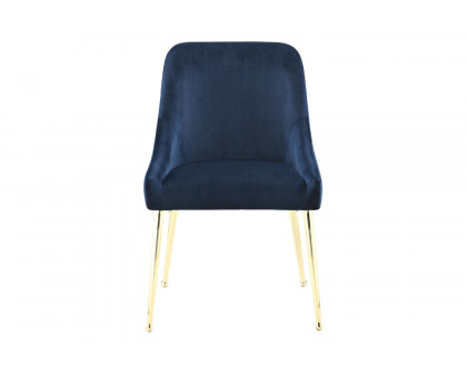 Coaster - Side Chairs (Set Of 2) in Dark Ink Blue