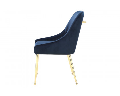 Coaster - Side Chairs (Set Of 2) in Dark Ink Blue