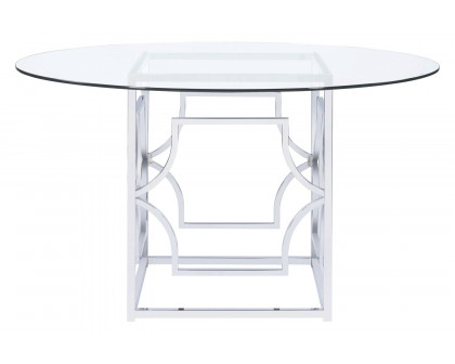 Coaster Starlight Dining Table Base - Chrome