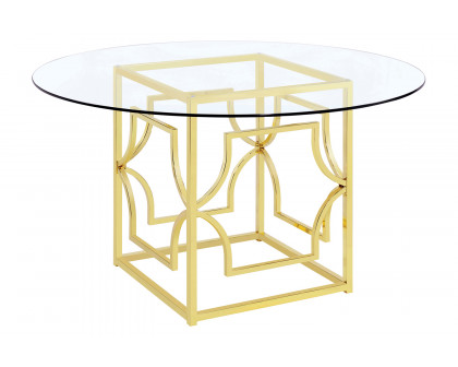 Coaster Starlight Dining Table Base - Brass