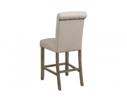 Coaster - Tufted Back Counter Height Stools (Set Of 2)