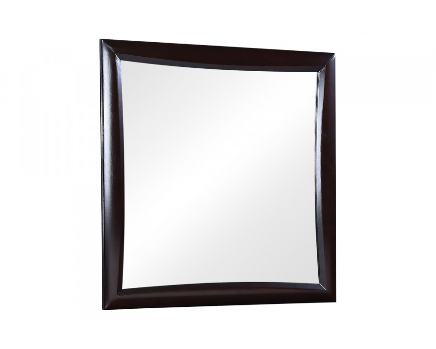 Coaster - Phoenix Square Dresser Mirror in Cappuccino