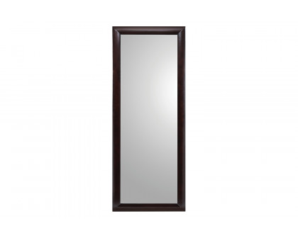 Coaster - Rectangular Standing Floor Mirror in Black