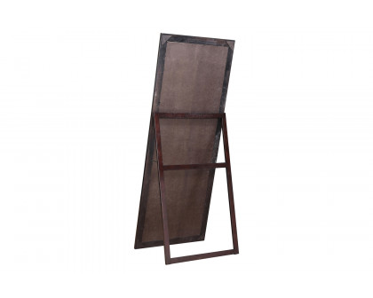 Coaster - Rectangular Standing Floor Mirror in Black