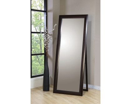 Coaster - Rectangular Standing Floor Mirror in Black