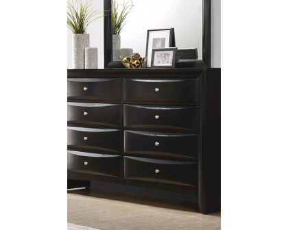 Coaster - Briana Rectangular 8-Drawer Dresser in Black