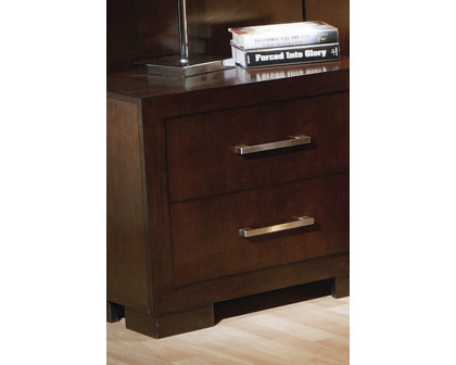 Coaster Jessica 2-Drawer Nightstand - Cappuccino