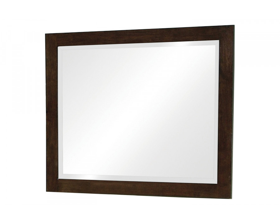 Coaster - Jessica Rectangular Wall Mirror in Cappuccino