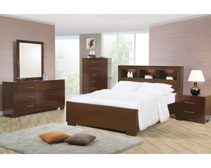 Coaster - Jessica Eastern King Bed with Storage Headboard