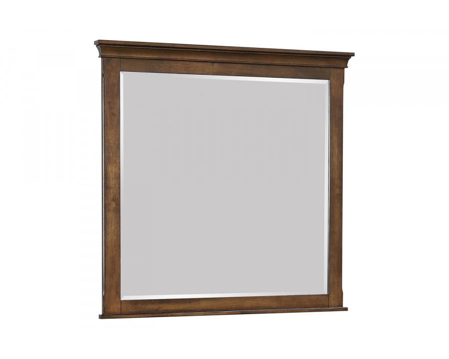 Coaster Franco Rectangular Mirror - Burnished Oak