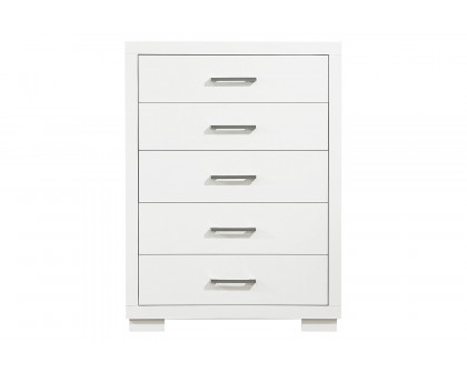 Coaster Jessica 5-Drawer Chest - White