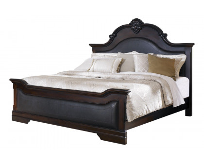 Coaster Cambridge Eastern King Panel Bed - Cappuccino/Brown