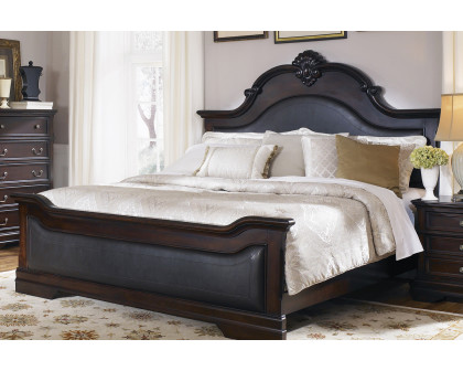 Coaster Cambridge Eastern King Panel Bed - Cappuccino/Brown