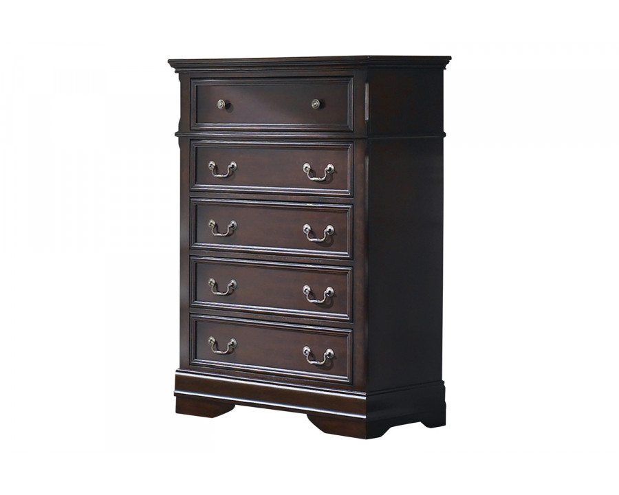 Coaster - Cambridge 5-Drawer Rectangular Chest in Cappuccino