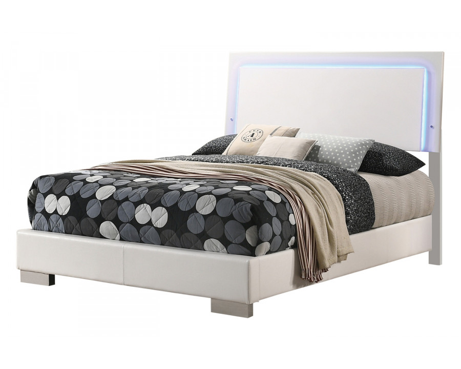 Coaster - Felicity Full Panel Bed with Led Lighting