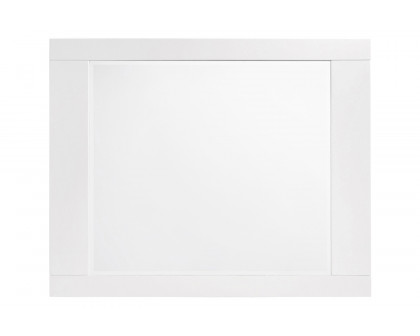 Coaster - Felicity Rectangle Dresser Mirror in Glossy White