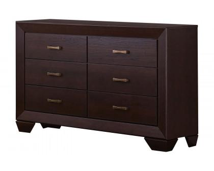 Coaster Kauffman Queen Panel Bed - Dark Cocoa