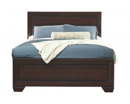 Coaster Kauffman Queen Panel Bed - Dark Cocoa