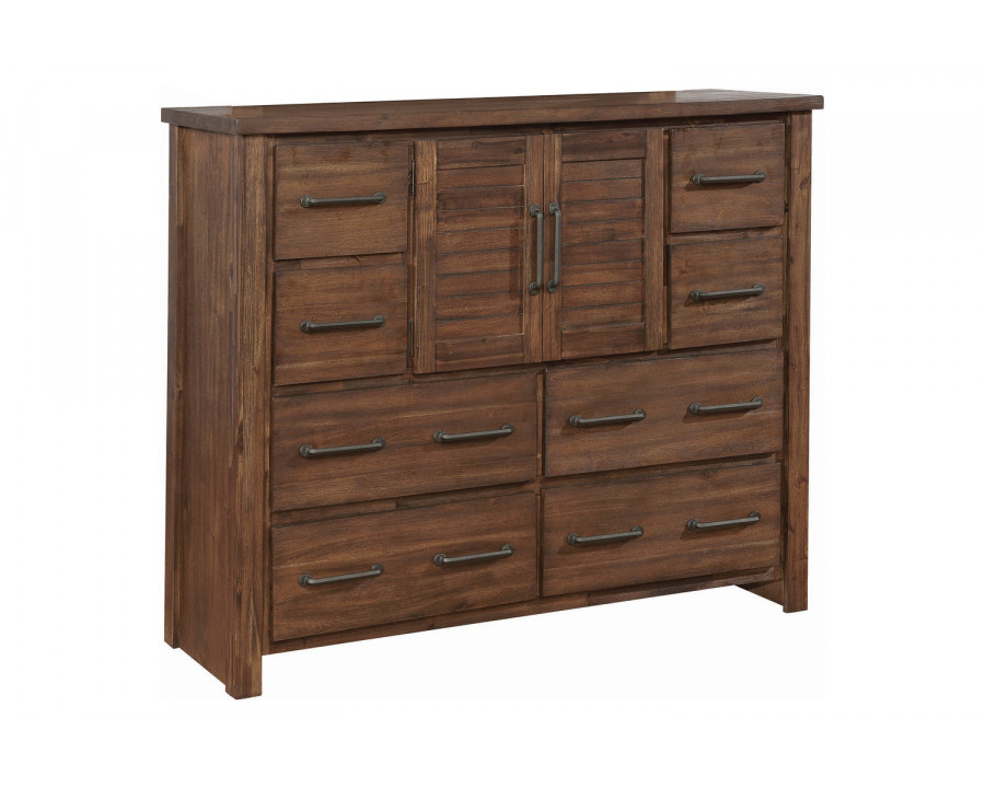 Coaster - Sutter Creek 2-Door Dresser in Vintage Bourbon