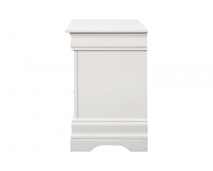 Coaster Louis Philippe 2-Drawer Nightstand - White