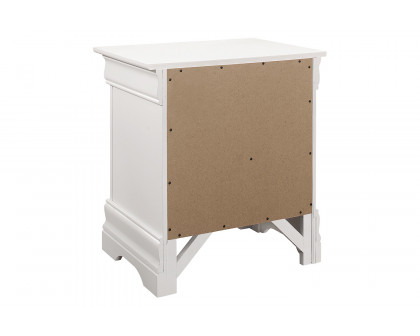 Coaster Louis Philippe 2-Drawer Nightstand - White