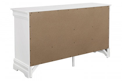  COASTER Furniture Louis Philippe 6-Drawer Dresser White 204693  : Home & Kitchen