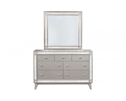 Coaster - Leighton 7-Drawer Dresser in Metallic Mercury