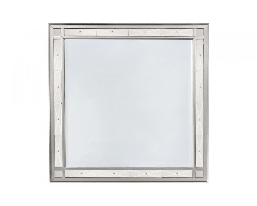 Coaster - Leighton Beveled Mirror in Metallic Mercury