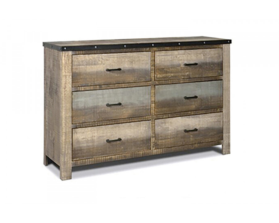 Coaster - Sembene 6-Drawer Dresser in Antique Multi-Color