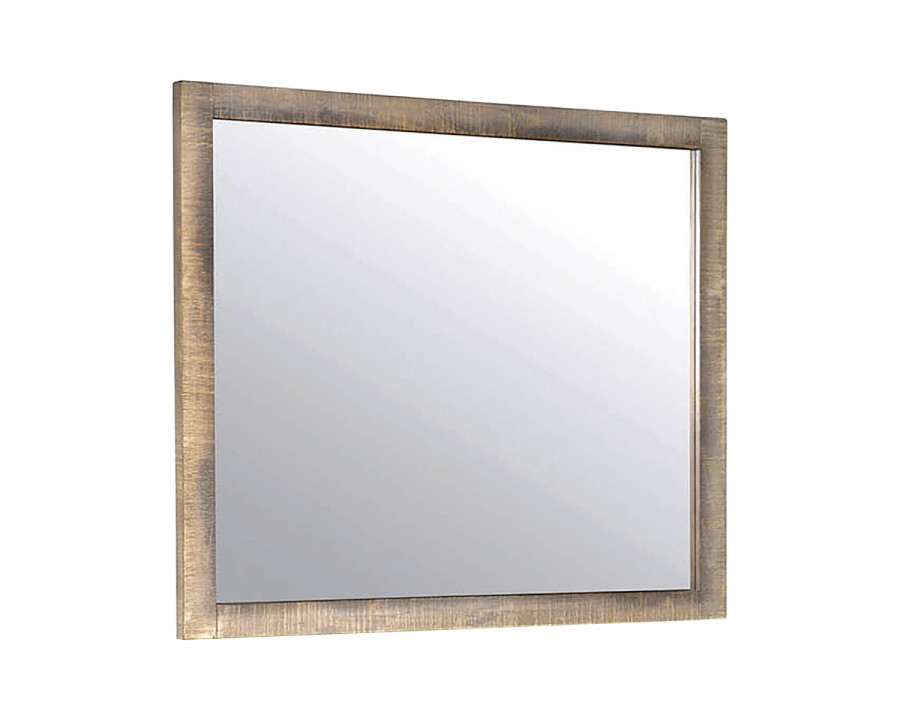 Coaster - Sembene Rectangular Mirror in Antique Multi-Color