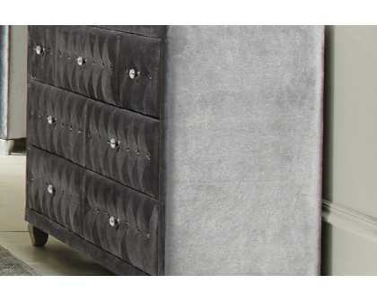 Coaster Deanna 7-Drawer Rectangular Dresser - Gray