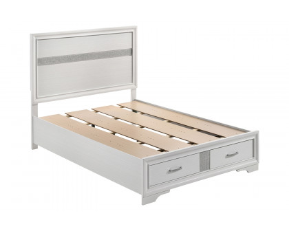 Coaster Miranda Full Storage Bed - White