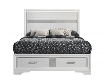 Coaster Miranda Full Storage Bed - White