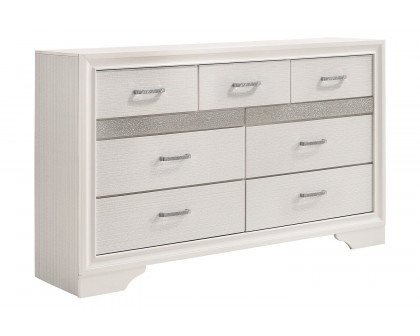 Coaster Miranda Eastern King 2-Drawer Storage Bed - White