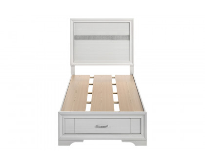 Coaster Miranda Twin Storage Bed - White