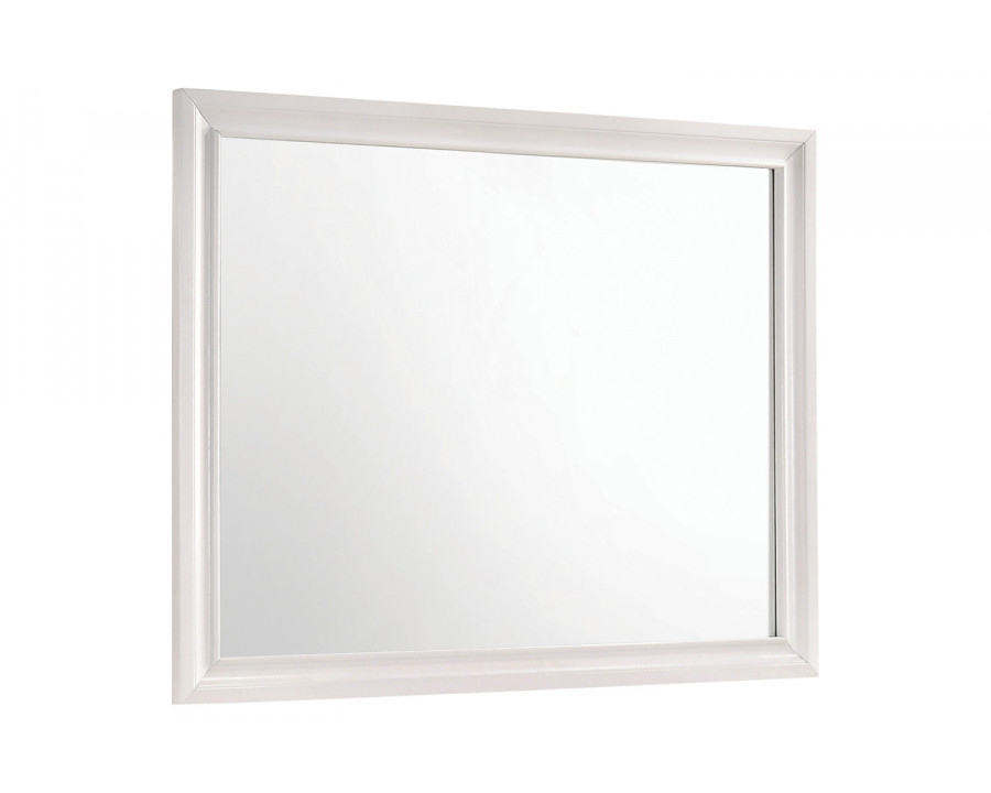 Coaster Miranda Rectangular Mirror - White