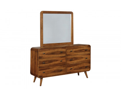 Coaster - Robyn Rectangular Mirror in Dark Walnut