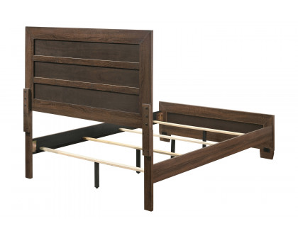 Coaster Brandon Full Panel Bed - Medium Warm Brown