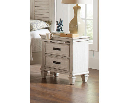 Coaster Franco 2-Drawer Nightstand - Antique White