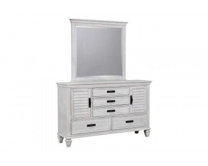 Coaster Franco 5-Drawer Dresser - Antique White